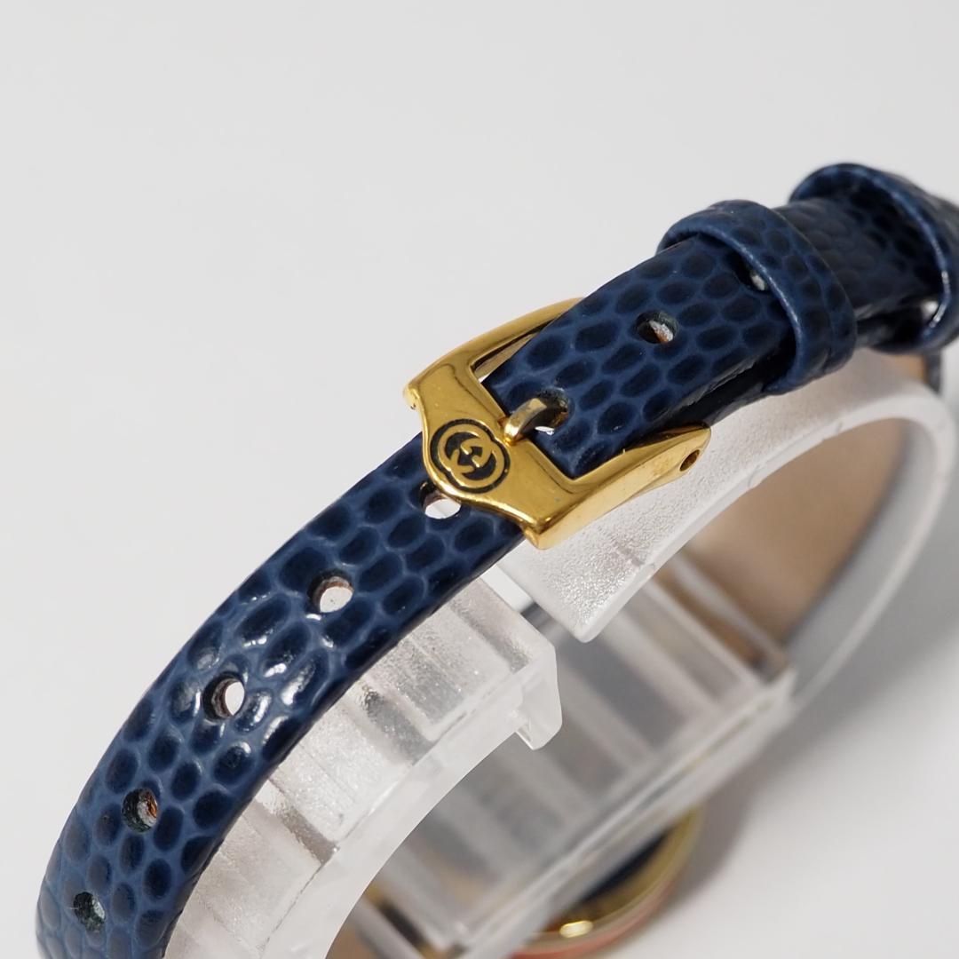 グッチ GUCCI シェリーライン 革ベルト ゴールド レディース腕時計 920