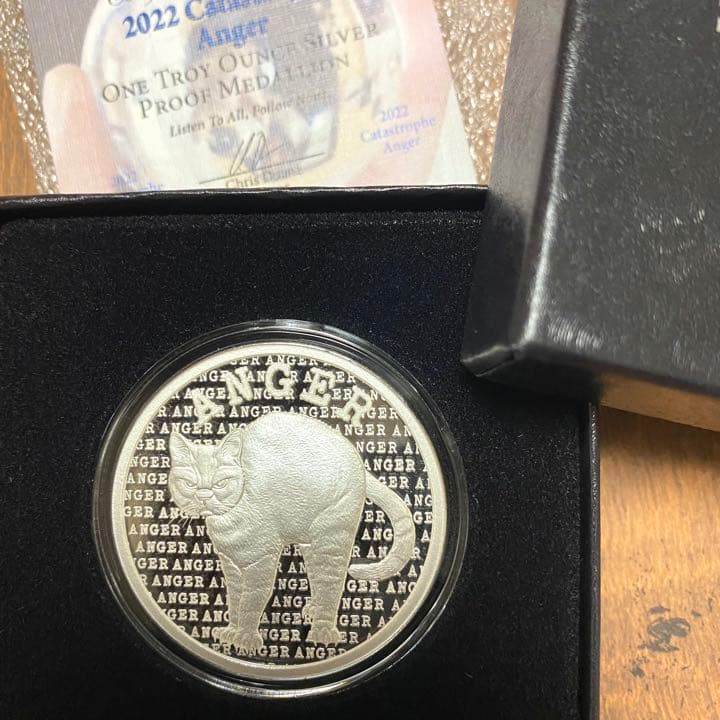 2点おまとめ☆限定 猫 銀貨 シルバーシールド 1oz