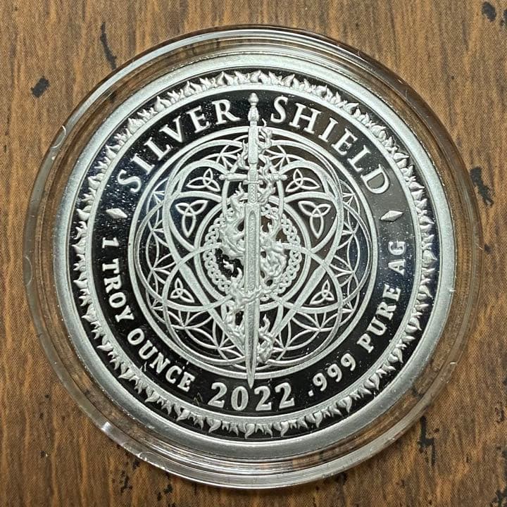 2点おまとめ☆限定 猫 銀貨 シルバーシールド 1oz