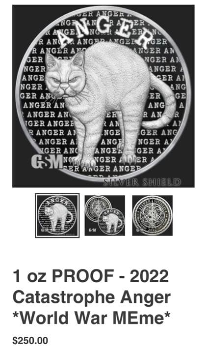 2点おまとめ☆限定 猫 銀貨 シルバーシールド 1oz