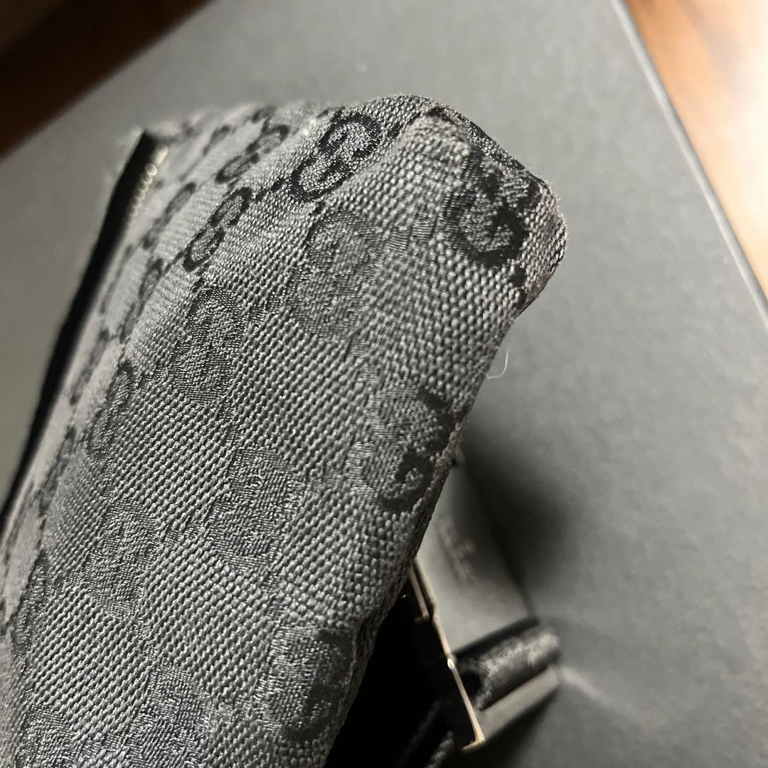 GUCCIグッチ ボディバッグ ウエストバッグ ブラック