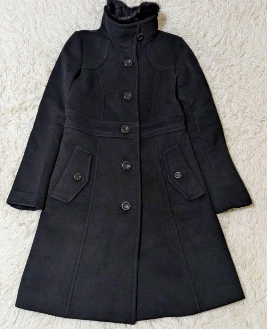 ブルーレーベルクレストブリッジ　2way ロングコート 長濱ねる