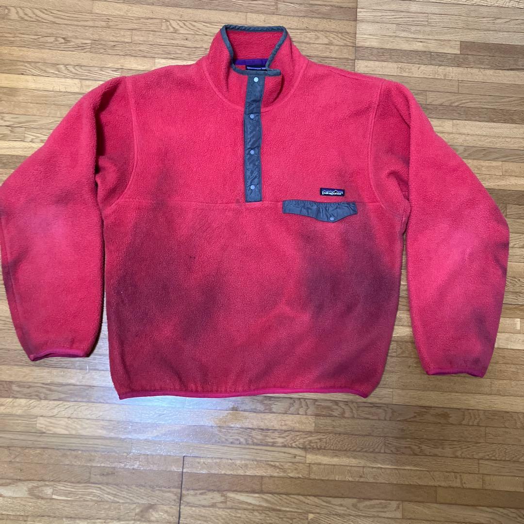ジャンク品　90sヴィンテージ　パタゴニア　スナップT デカタグ　USA製