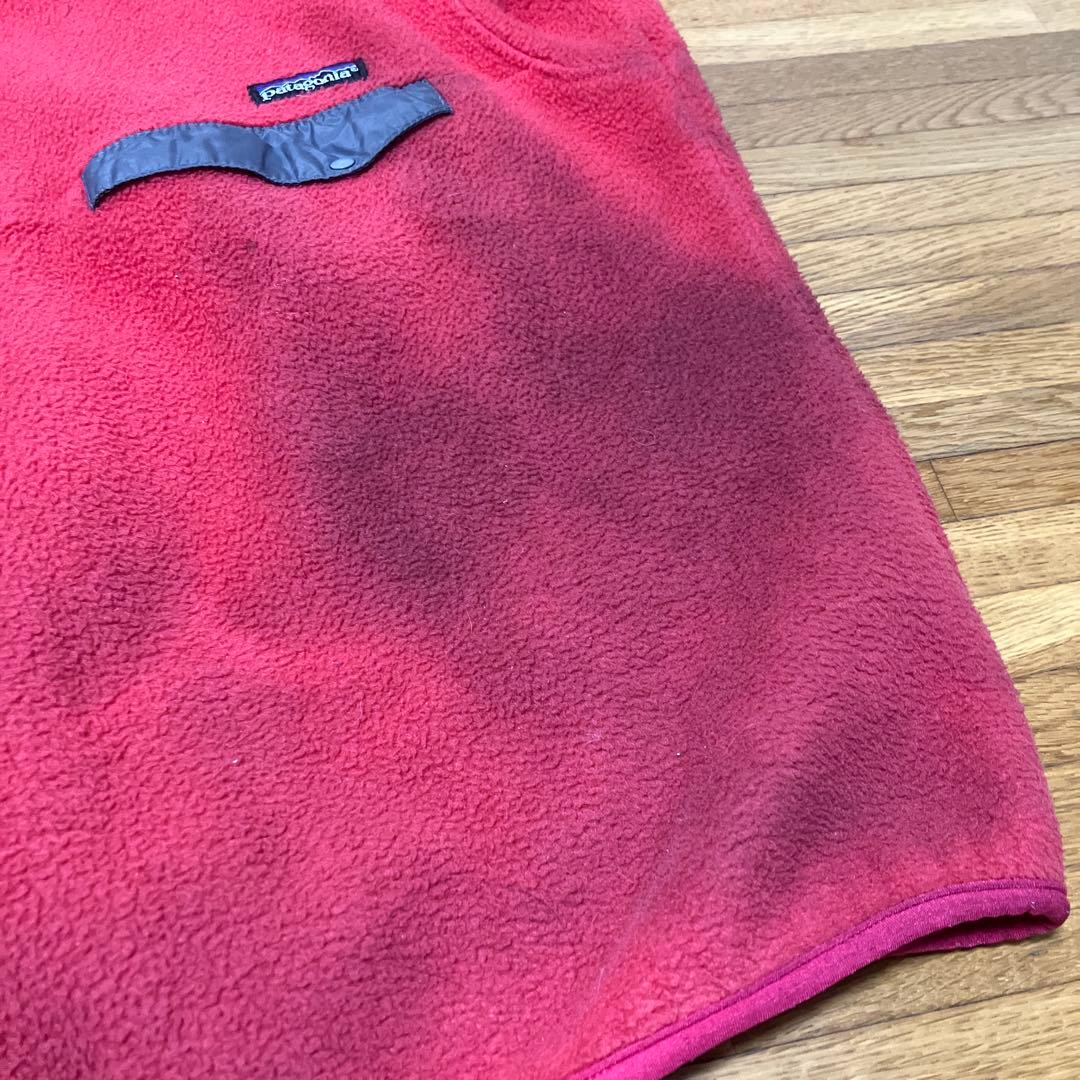 ジャンク品　90sヴィンテージ　パタゴニア　スナップT デカタグ　USA製