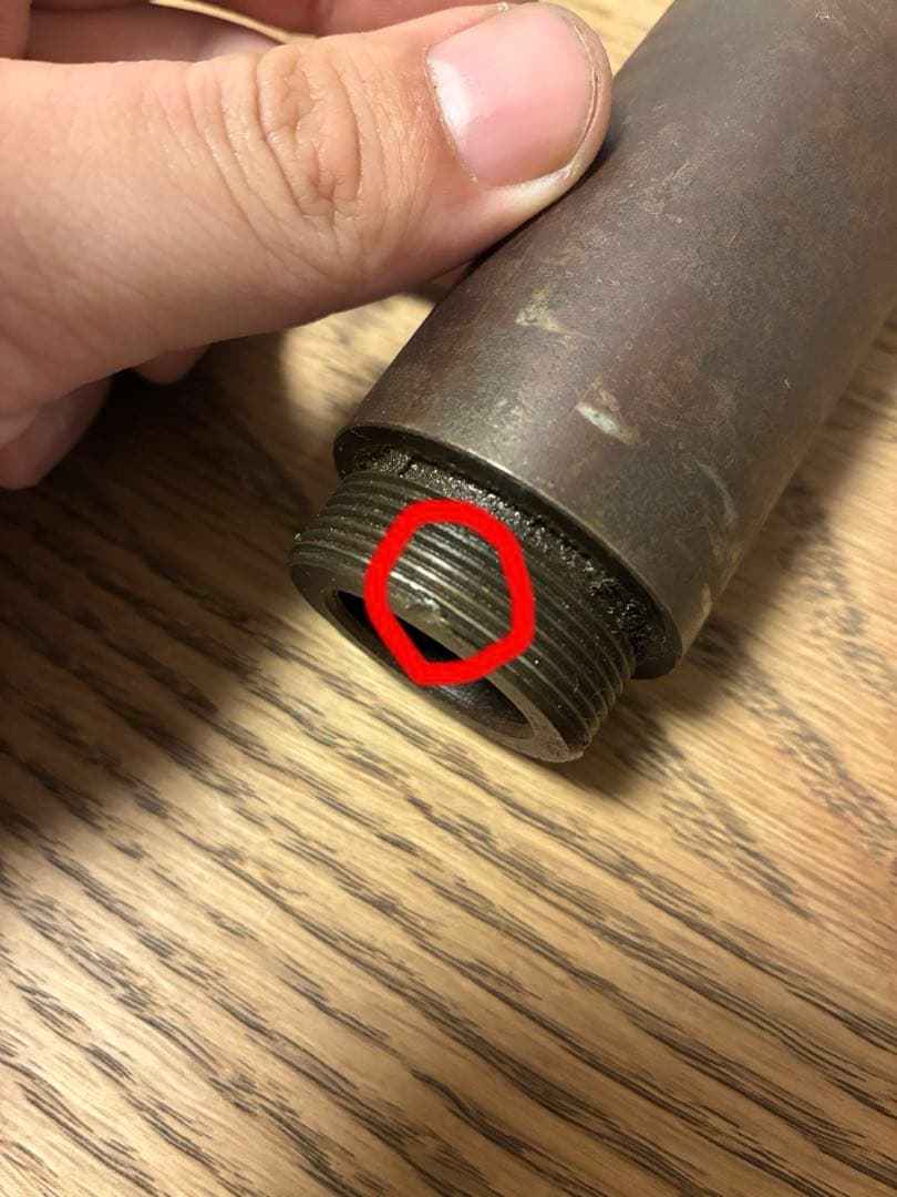 49-77ハーレー41mmフォークインナーチューブ フォークジョイントのみ