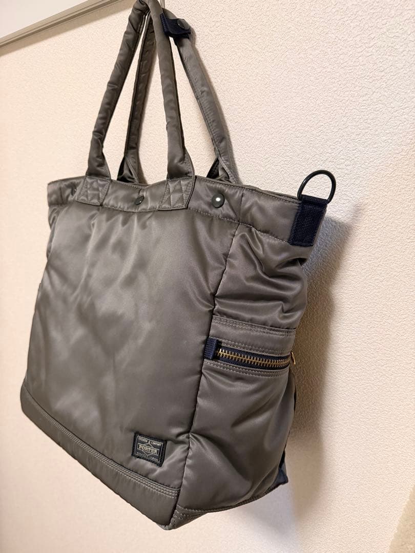 PORTER ビジネスバッグ グレー 大容量
