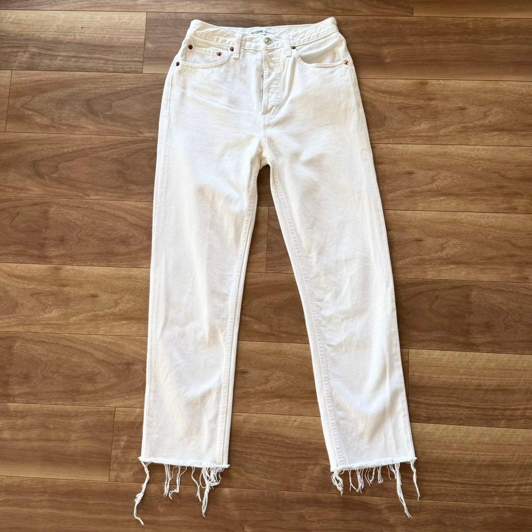 RE/DONE ホワイトデニム