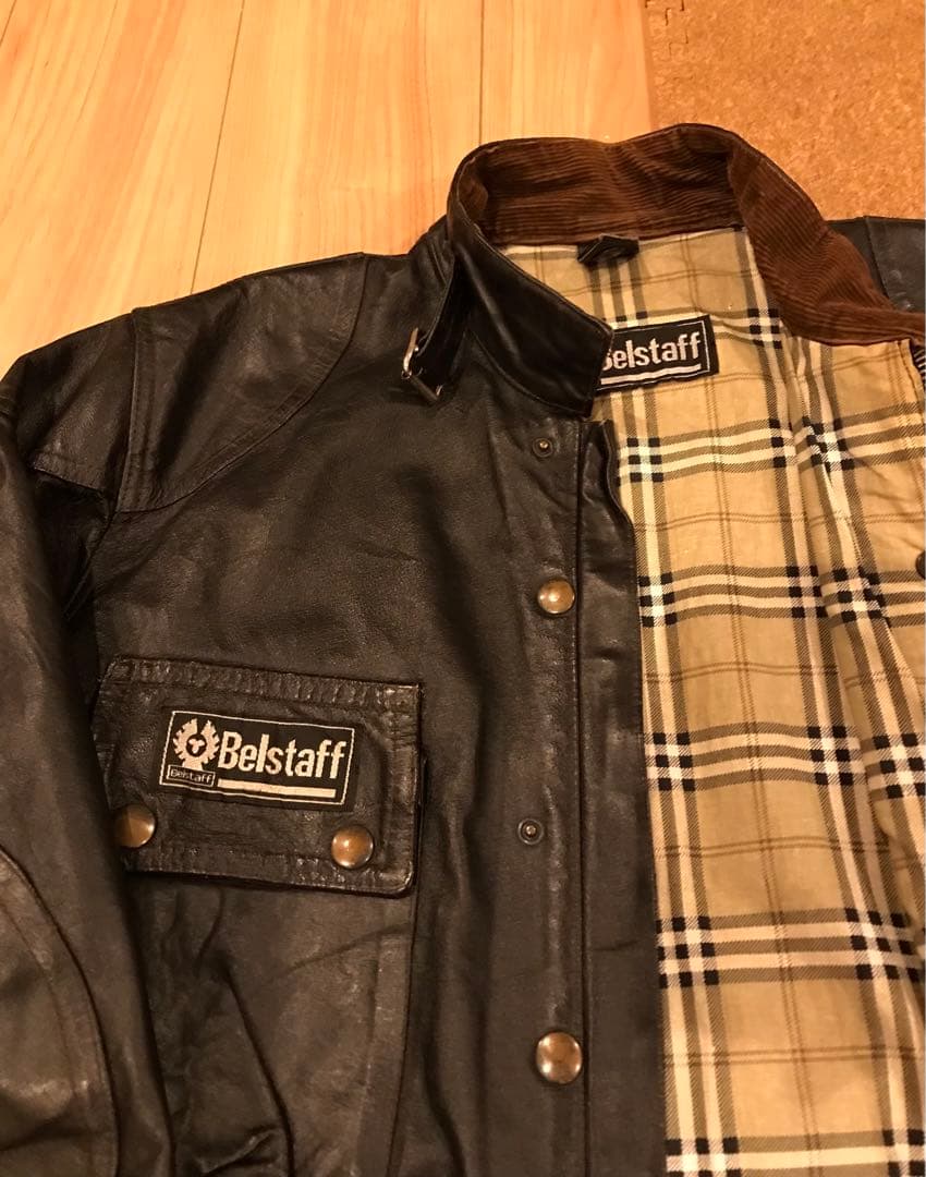 ◼️希少 80s〜ベルスタッフ オールレザー トライアルマスター belstaff