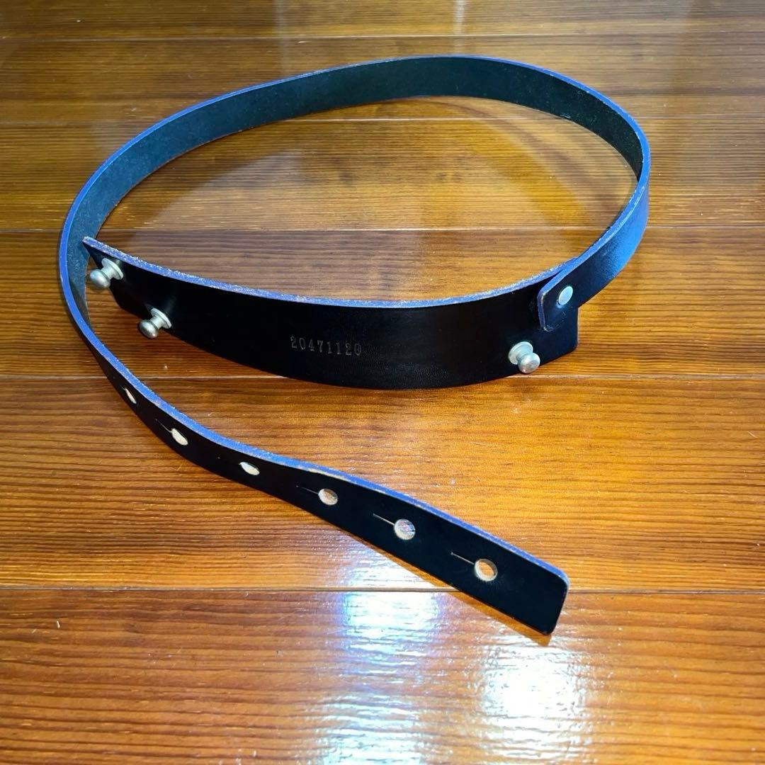 希少　20471120 レザーベルト　ユニセックス