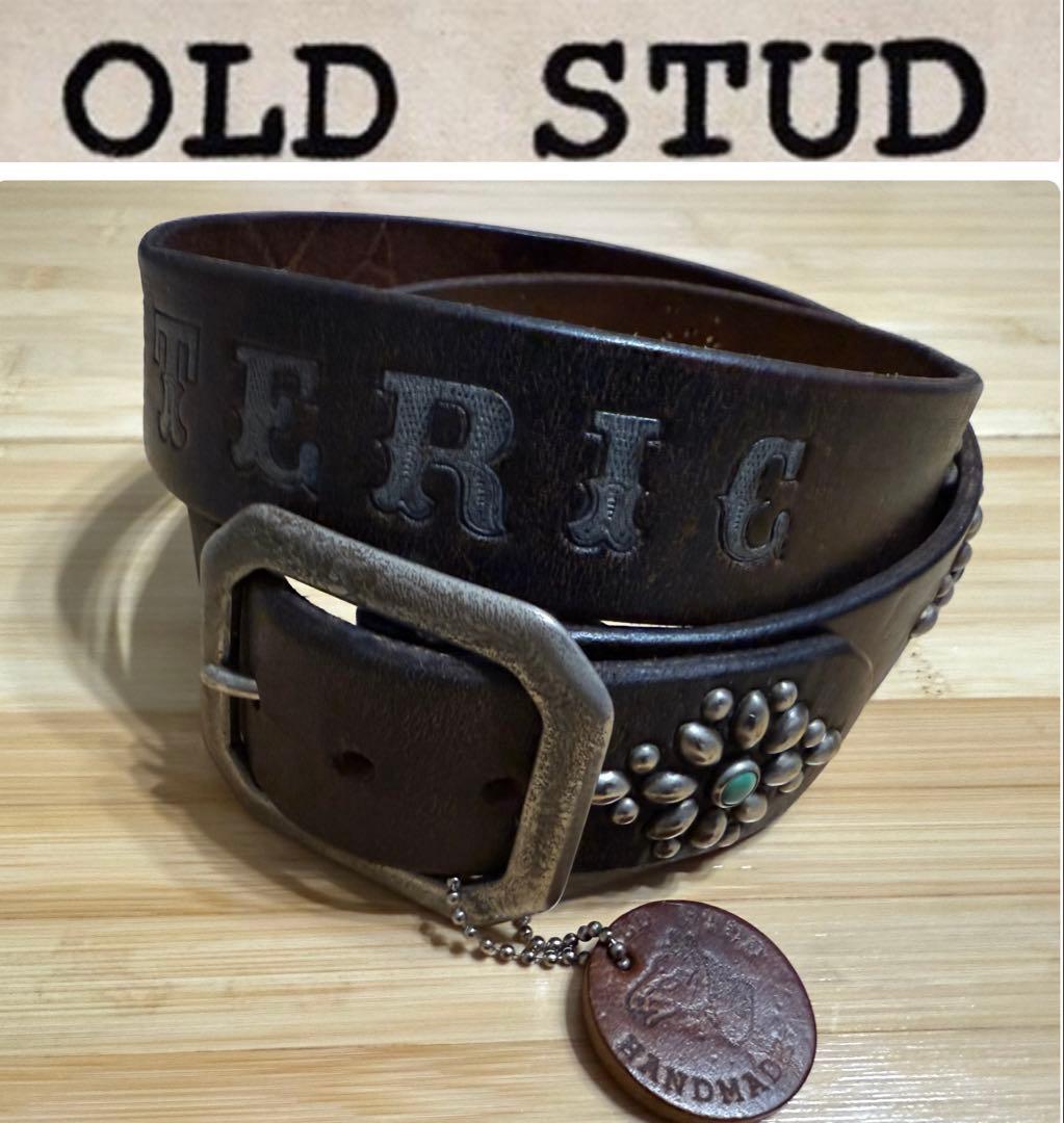 ヒステリックグラマーx オールドスタッズ⭐️ブラック 茶芯⭐️ターコイズストーン⭐️M