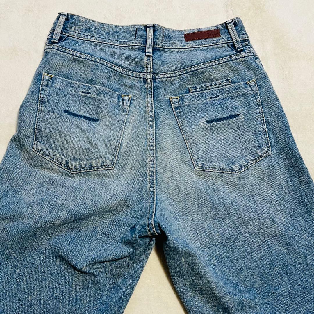 【美品】YANUK ヤヌーク Lea レア 24 ボーイズストレート