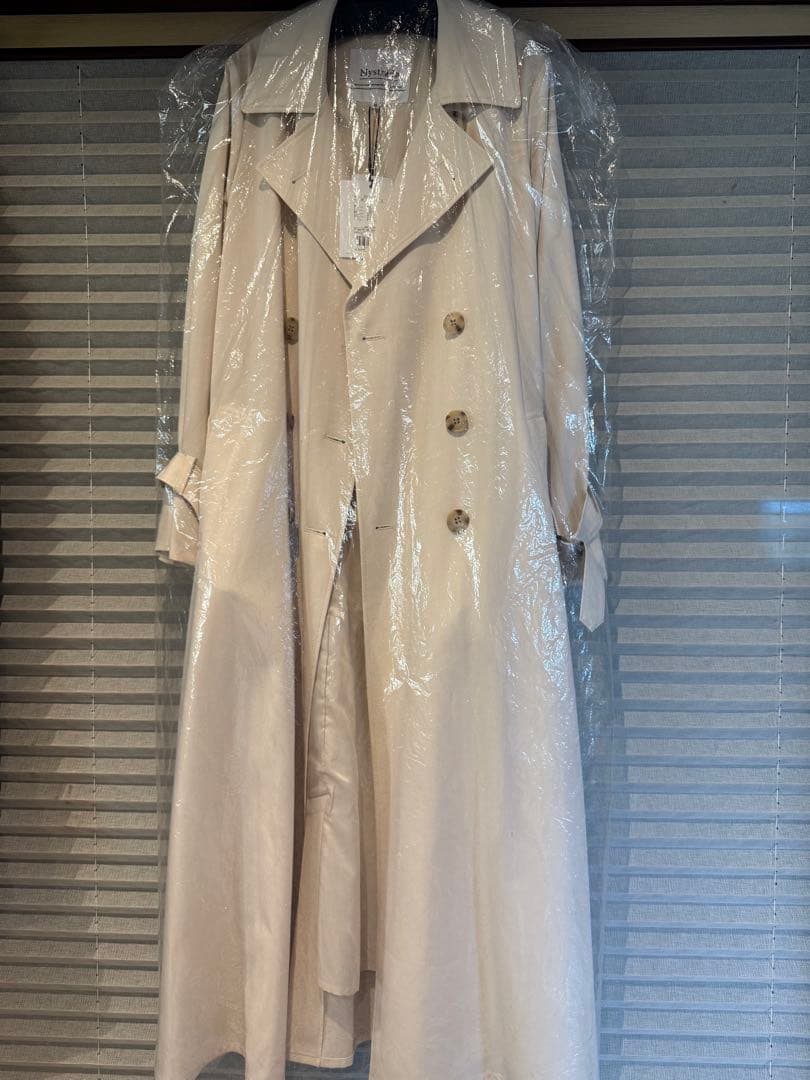 新品未使用タグ付 マイストラーダ ロングトレンチコート オフホワイトS