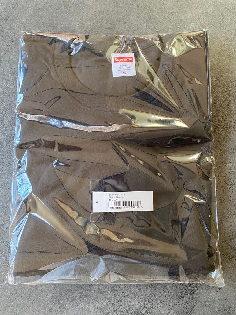 Supreme Eagle L/S Tee 黒　XL