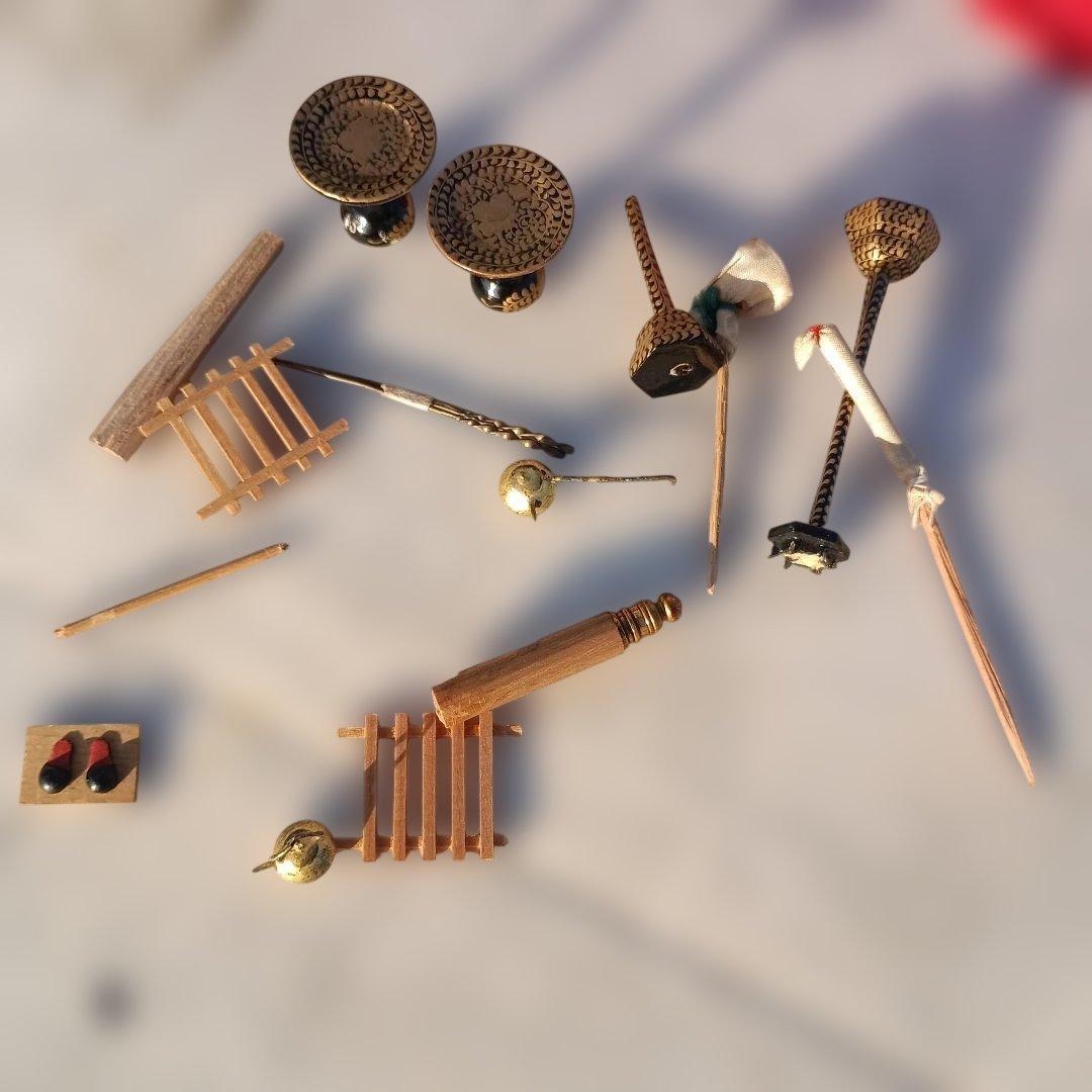 ４６１７　大澤商店　春山雛　(雛人形、木目込み)　大正から昭和初期？