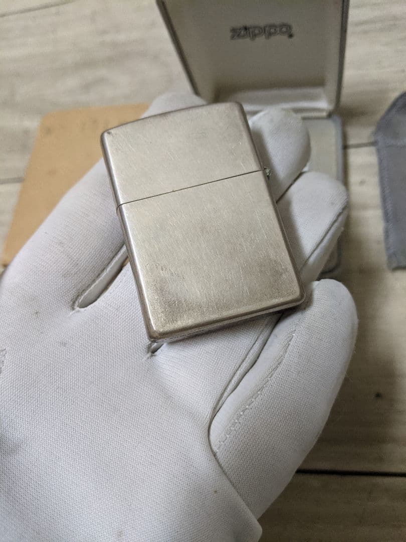 ZIPPO ジッポー1992 スターリングシルバー ライター 喫煙具