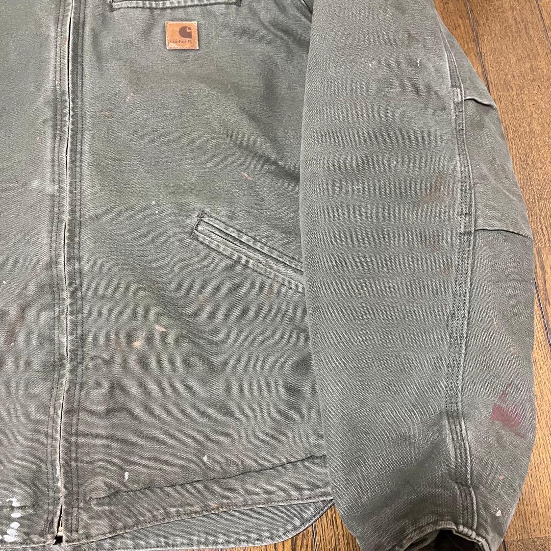 火*Y様 carhartt シエラジャケット ARG モスグリーン　裏ボア lサ