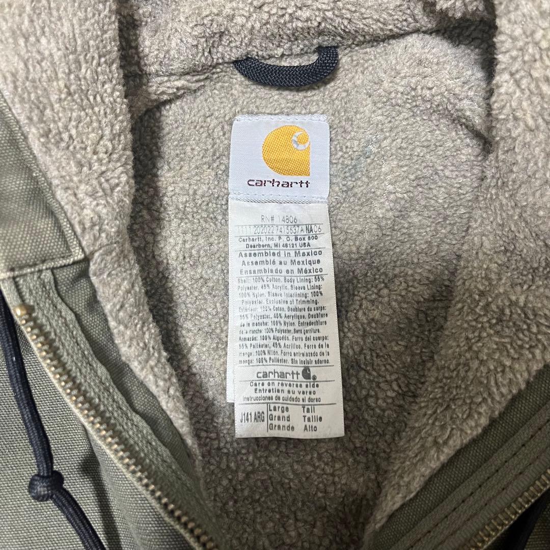 火*Y様 carhartt シエラジャケット ARG モスグリーン　裏ボア lサ