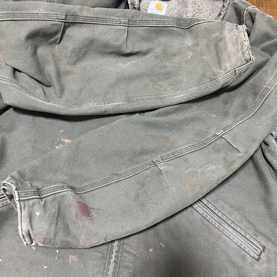 火*Y様 carhartt シエラジャケット ARG モスグリーン　裏ボア lサ