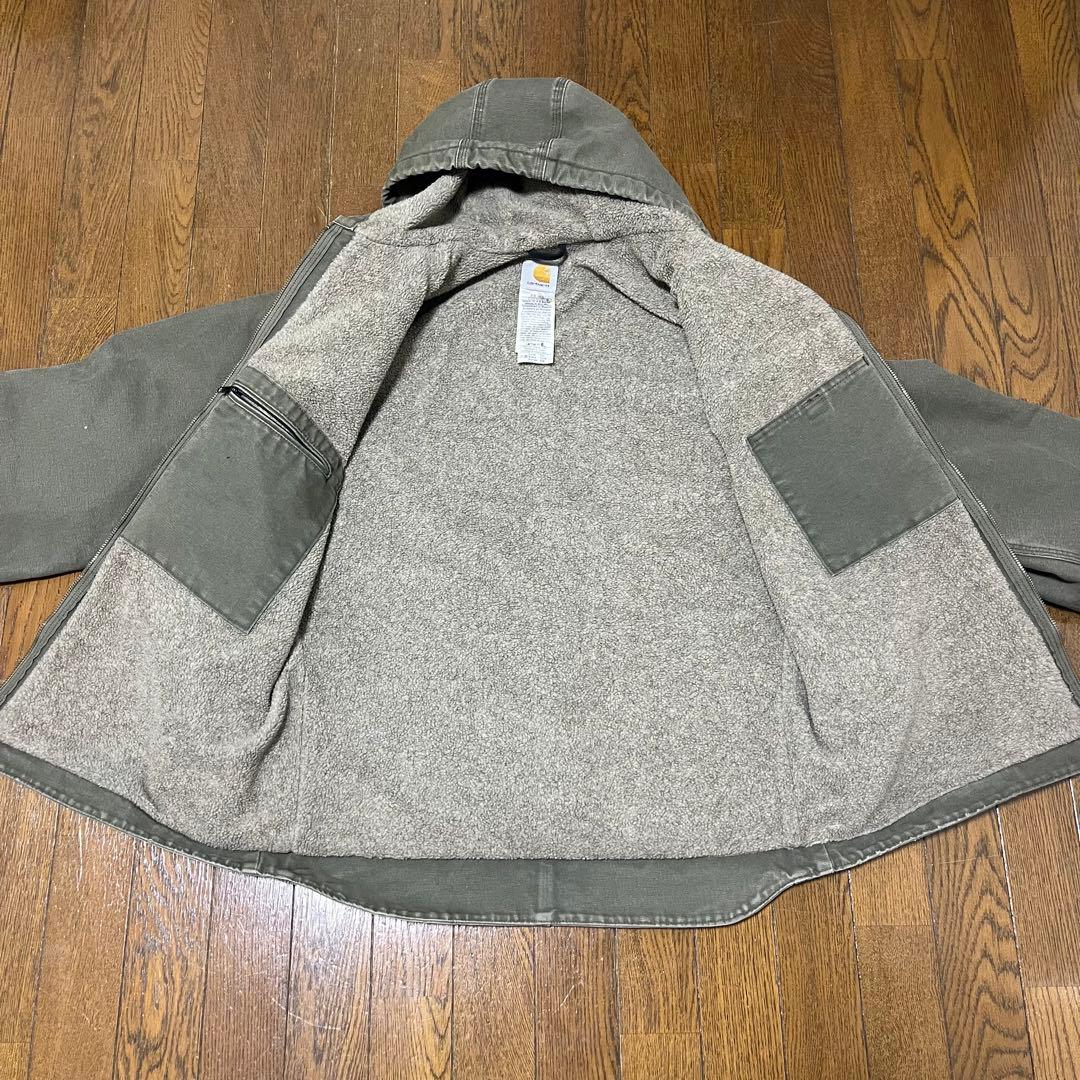 火*Y様 carhartt シエラジャケット ARG モスグリーン　裏ボア lサ