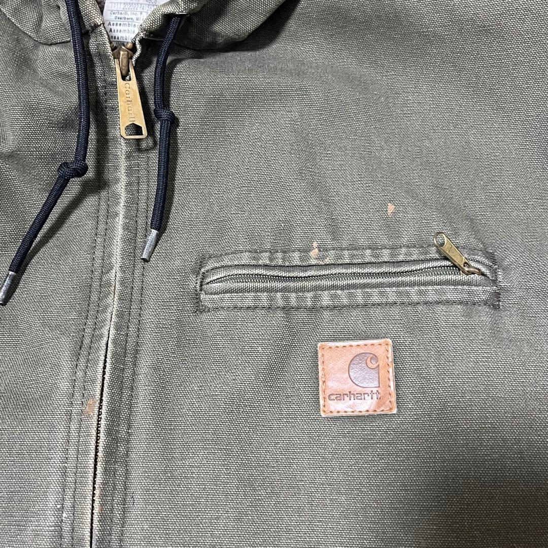 火*Y様 carhartt シエラジャケット ARG モスグリーン　裏ボア lサ