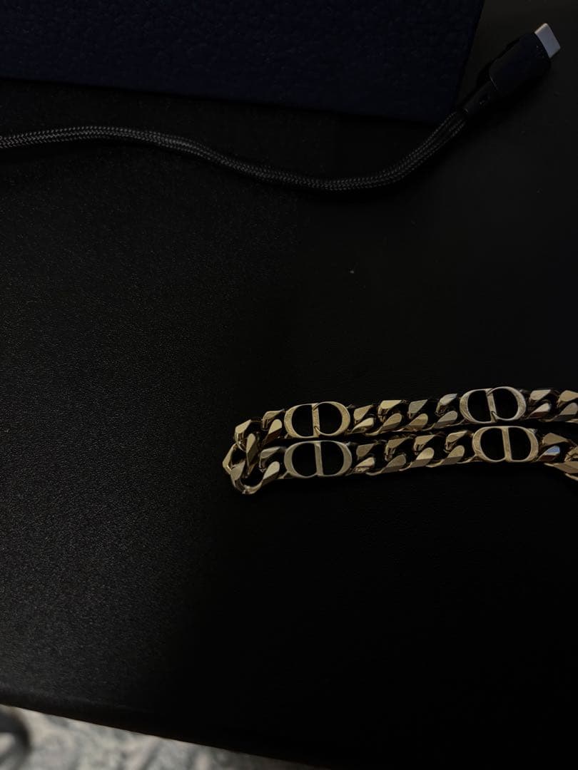 Christian Dior チェーンネックレス