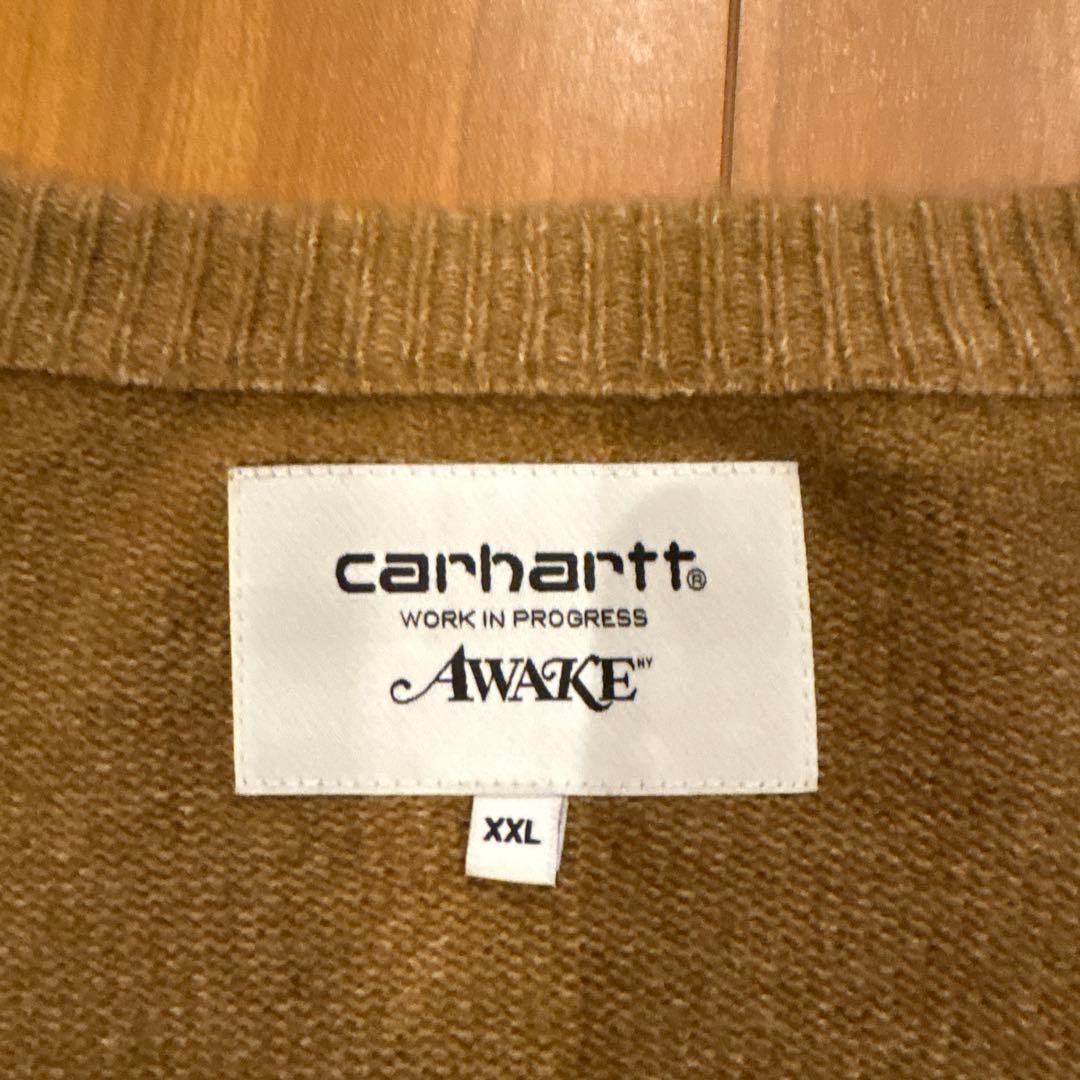 Carhartt✖️AWAKE NY Cardigan ＸＸＬ