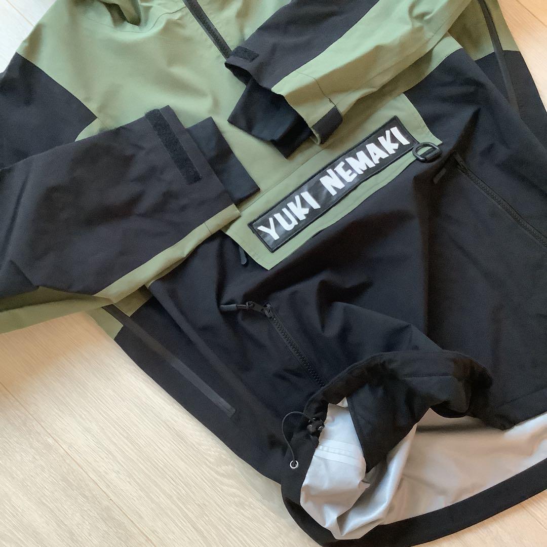 043 YUKI NEMAKI スノーボードウエアーセットアップL上下セット