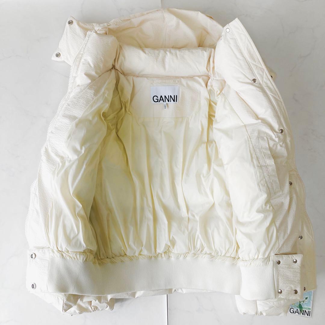 未使用級✨️24AW GANNI ダウン　コート　ジャケット　ベルト