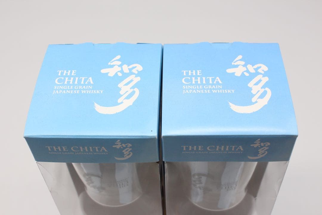 【未開栓】知多 ウイスキー グラス付き 箱入り 700ml 43% 2本 ③