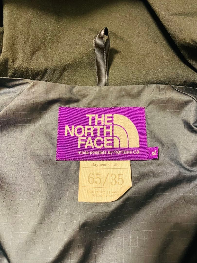 north face purple label マウンテンパーカー