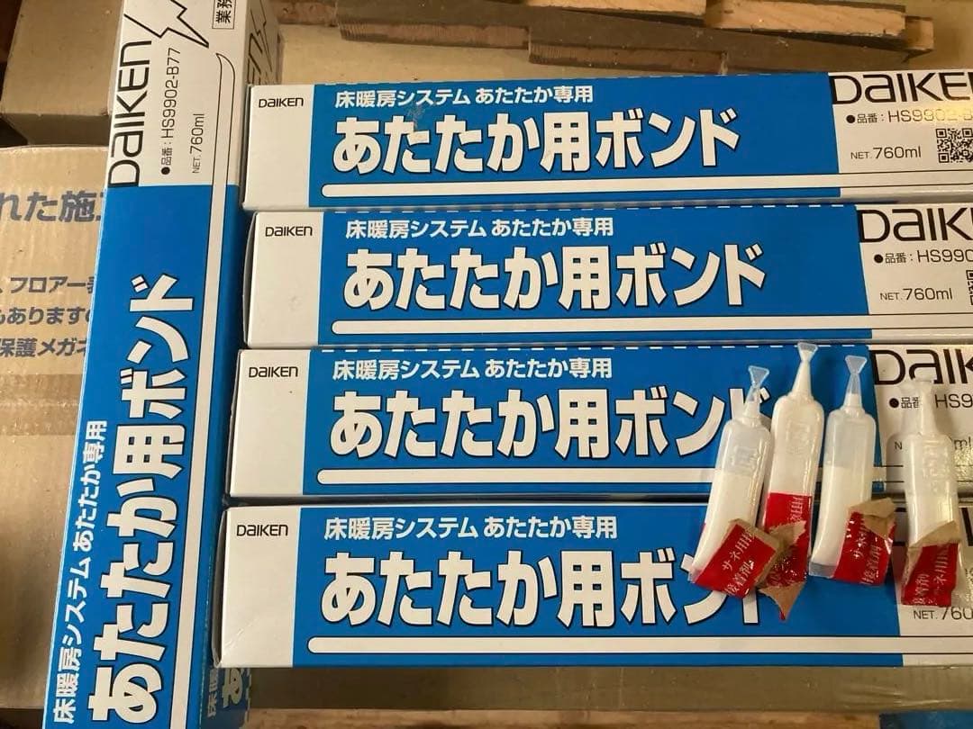 ダイケン HS902-877 一般用ボンド 760ml　5本　カートリッジタイプ