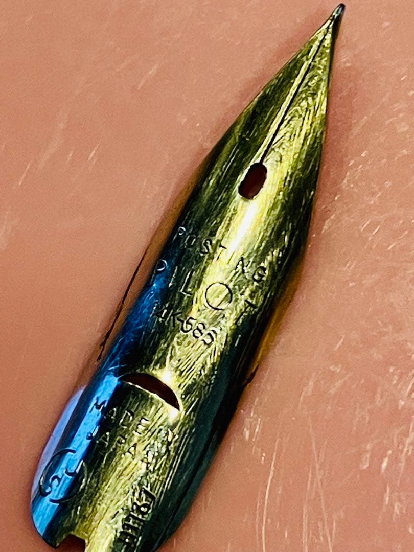 万年筆　14K 3個 18K 1個　金のペン先4個セット　約1.5グラム