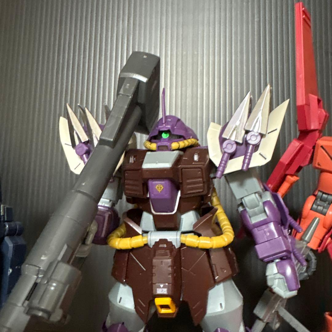 カ*ス様 MG RE 組み立て済みガンプラ4機セット