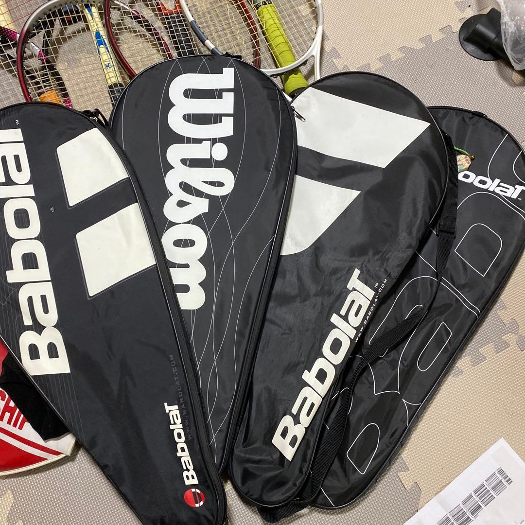 テニスラケット 17本セット 大量 まとめ売り Babolat Wilson他