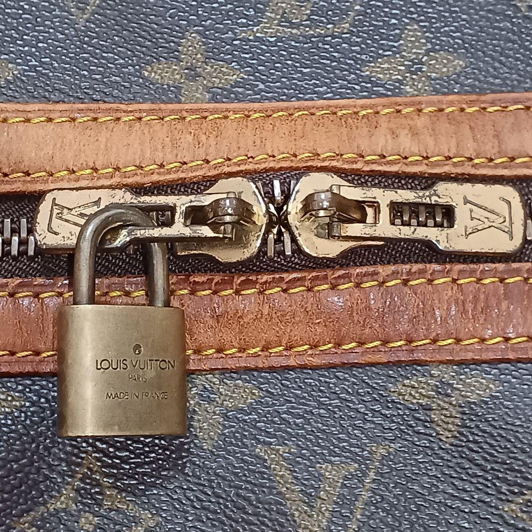 ルイヴィトン モノグラム サックスプール55 ボストン M41622 真贋済