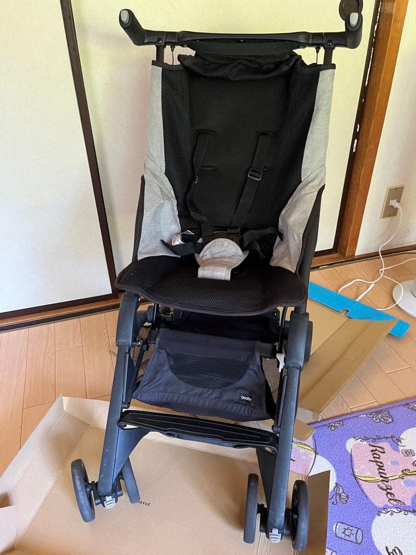 pockit グレー ベビーカー ポキット