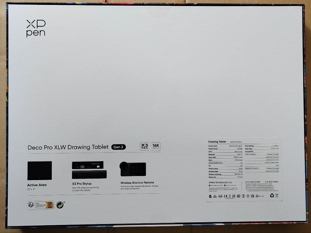 XP-Pen Deco Pro XLW（Gen2）