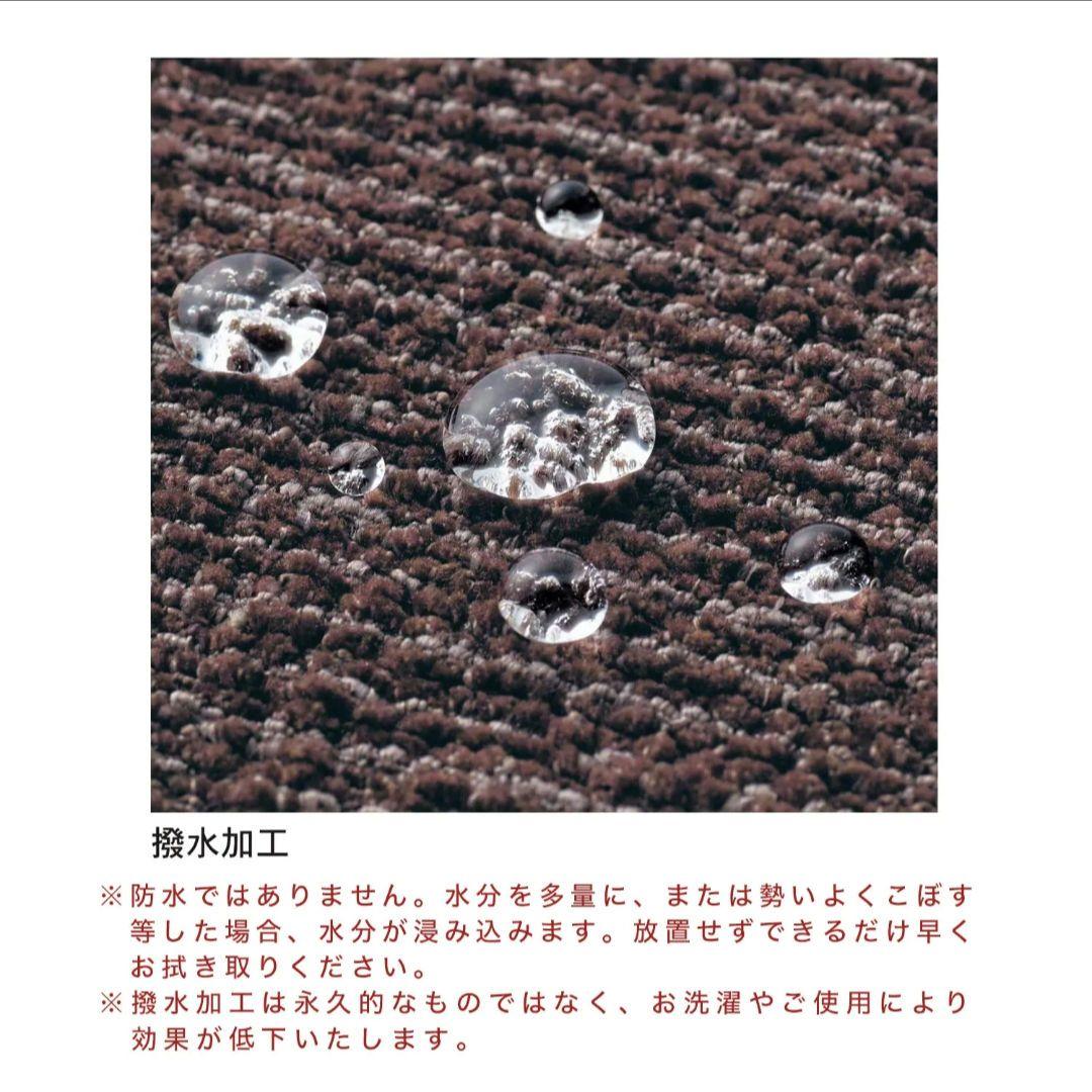 ぴったりフィットするミックスツイード調の伸びる撥水ソファーカバー　ベルメゾン