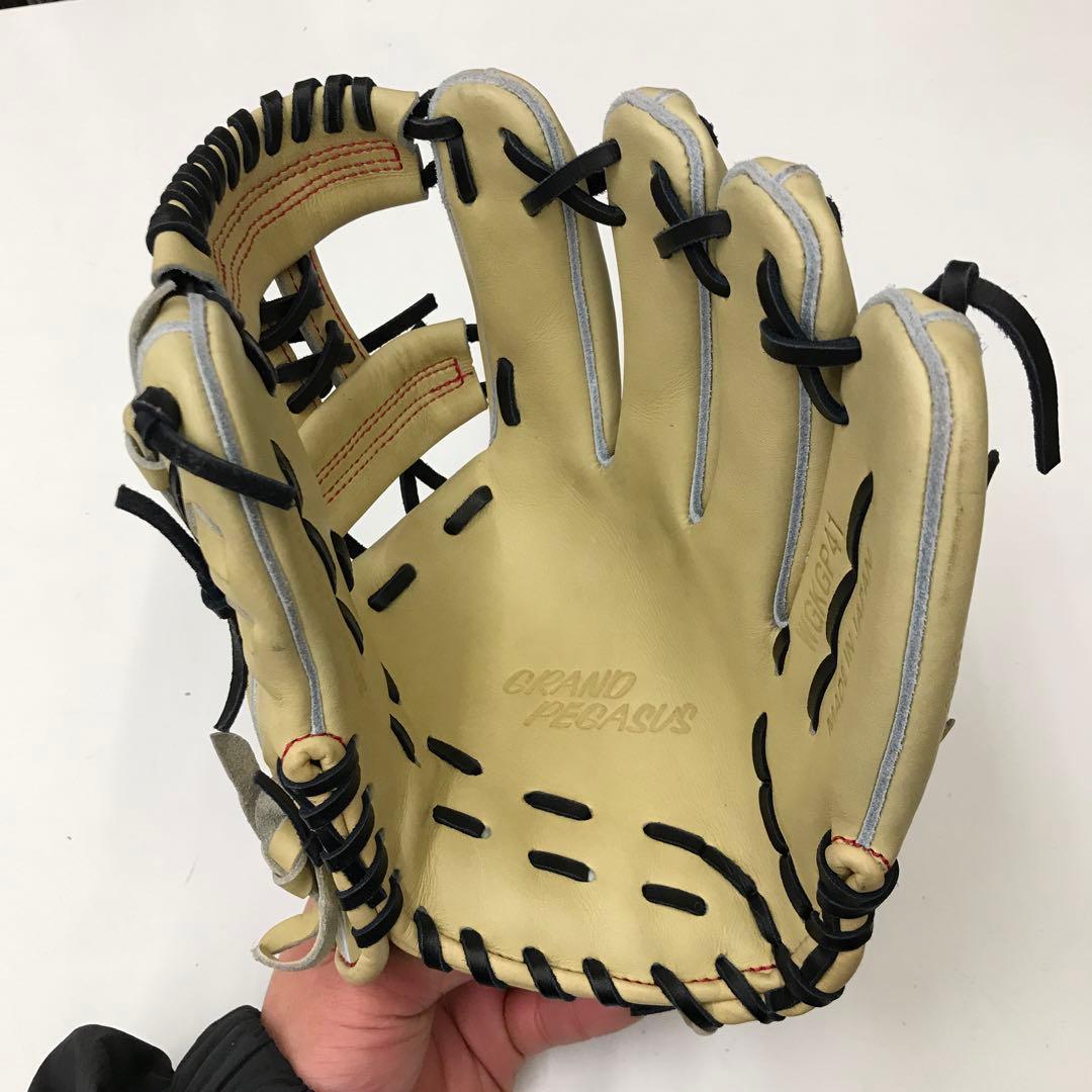 ワールドペガサス　硬式グラブ　内野手用　41型　型付け済み