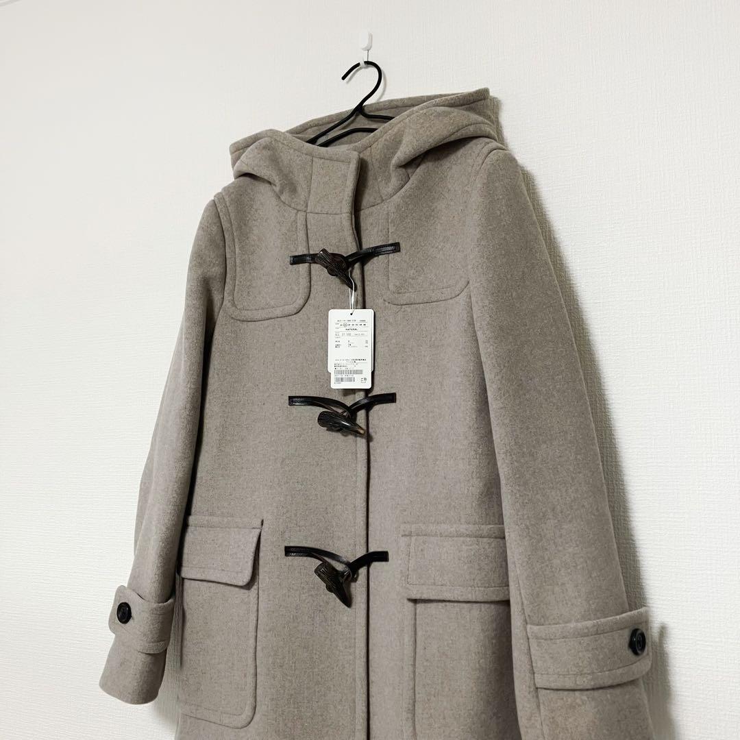 値札あり　グリーンレーベルリラクシング　ダッフル ロング コート