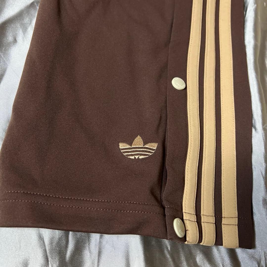 超希少　DESCENTE アディダス　ジャージ　ブラウン　ベージュ　パンツ　美品