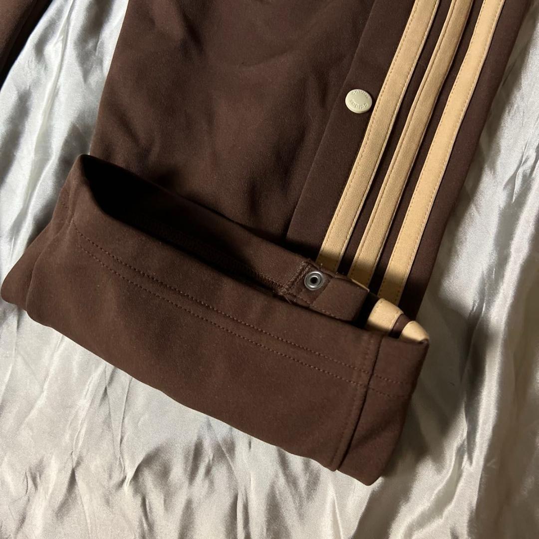 超希少　DESCENTE アディダス　ジャージ　ブラウン　ベージュ　パンツ　美品