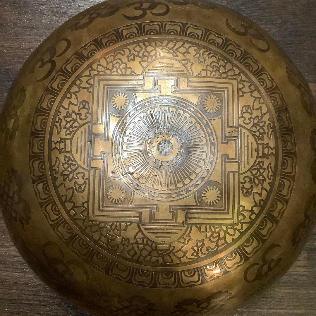 No29 チベット産 シンギングボウル 新品 チベタンボウル 23.3cm