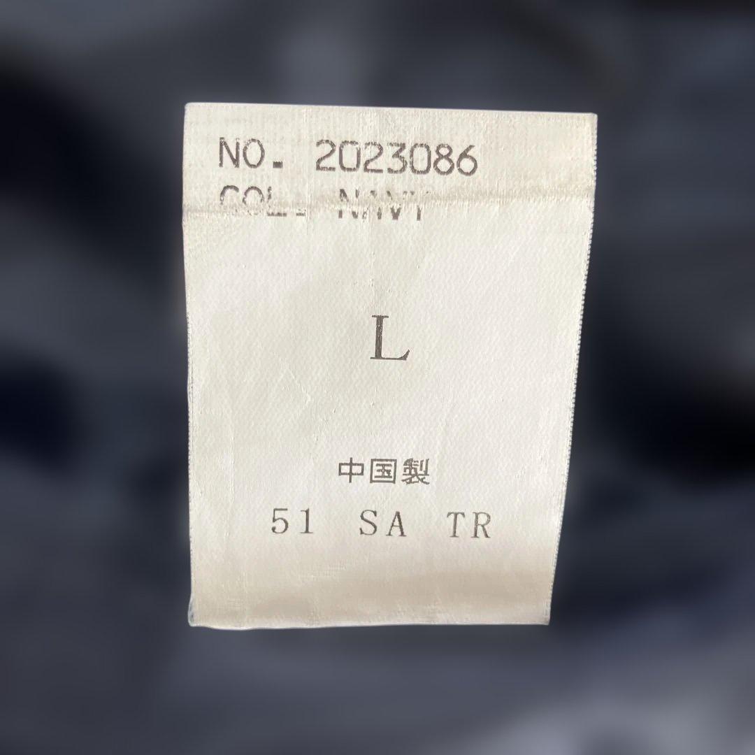 【匿名配送料込】バーニーズニューヨーク　トレンチコート　ライナー付き　メンズ　紺