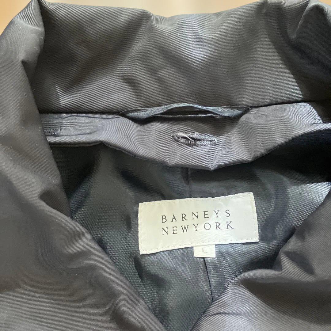 【匿名配送料込】バーニーズニューヨーク　トレンチコート　ライナー付き　メンズ　紺