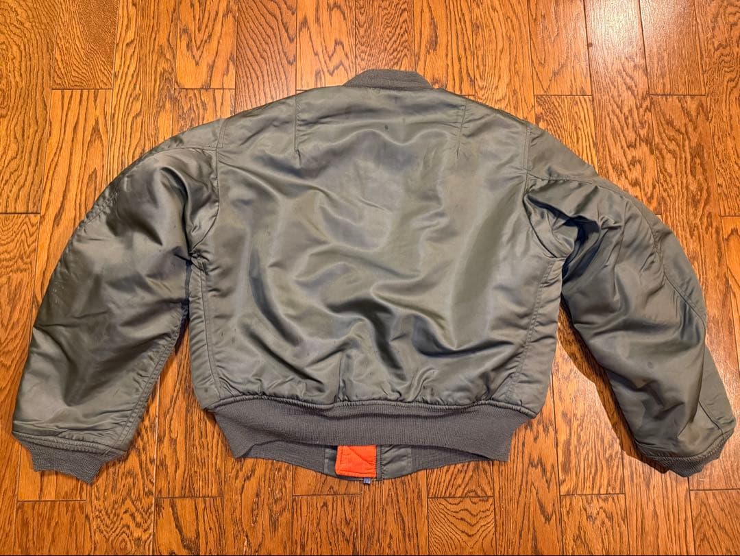 ★米軍 実物 1968年契約 MA-1 Dタイプ サイズMEDIUM