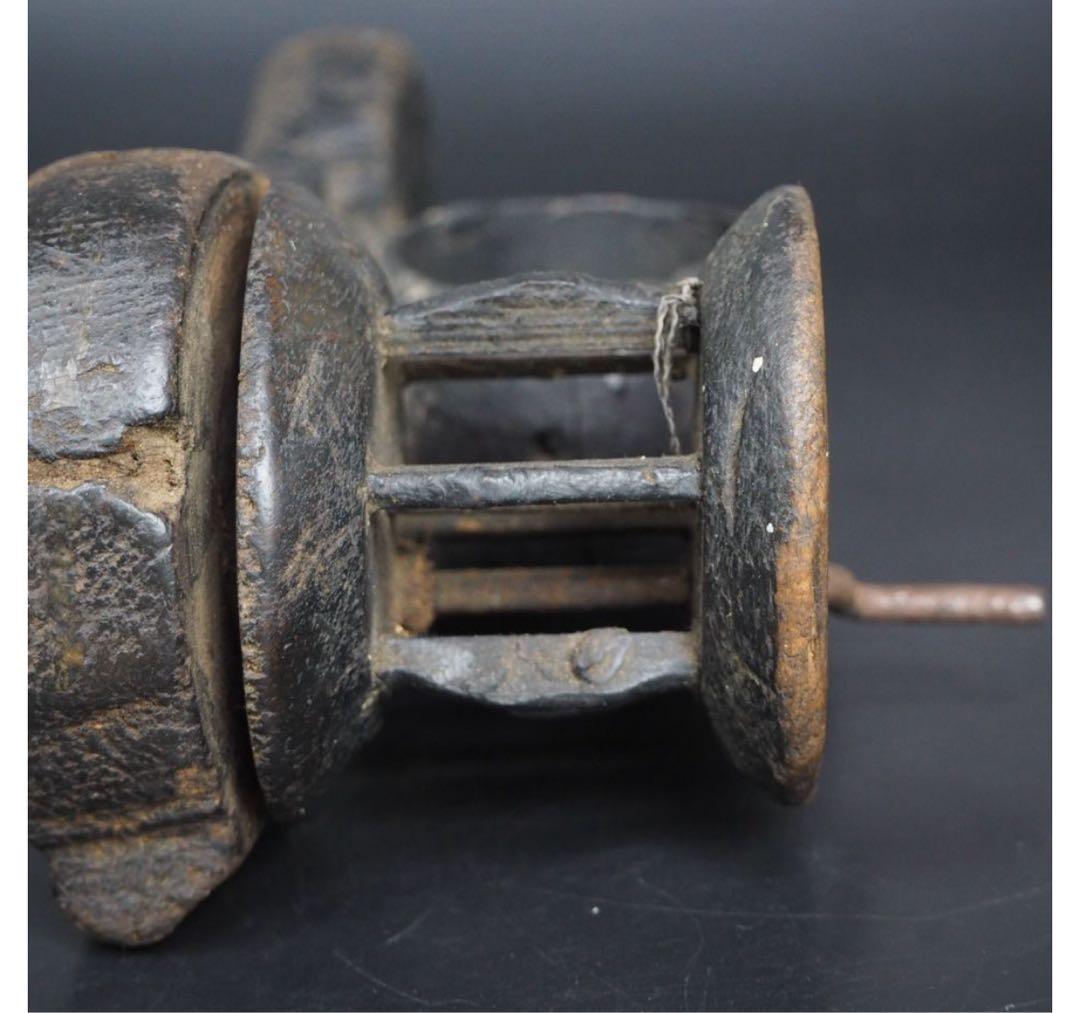 送料無料　非常に古い李朝狐（キツネ）形墨壺　朝鮮古美術