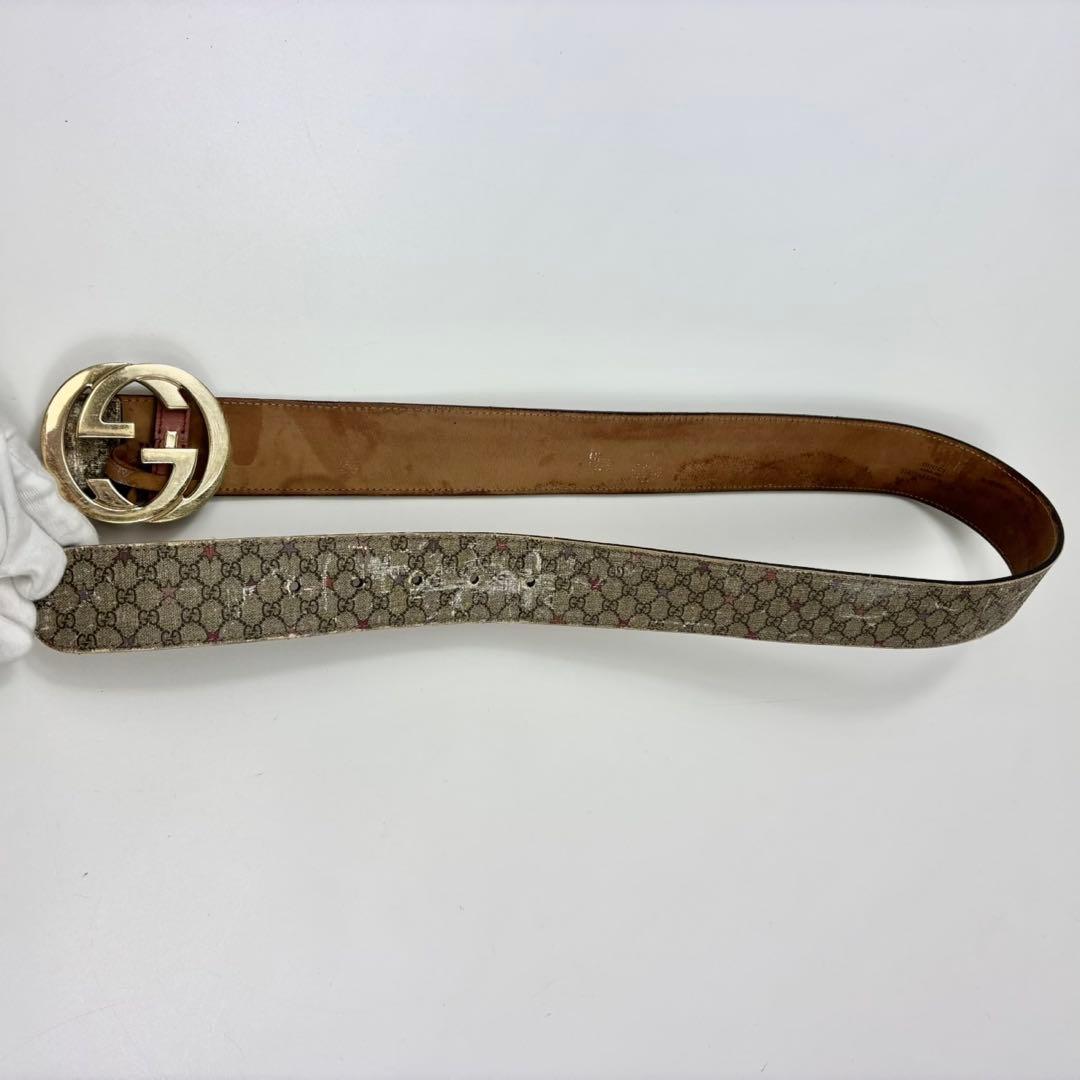 GUCCI グッチ ベルト インターロッキング GGスプリーム