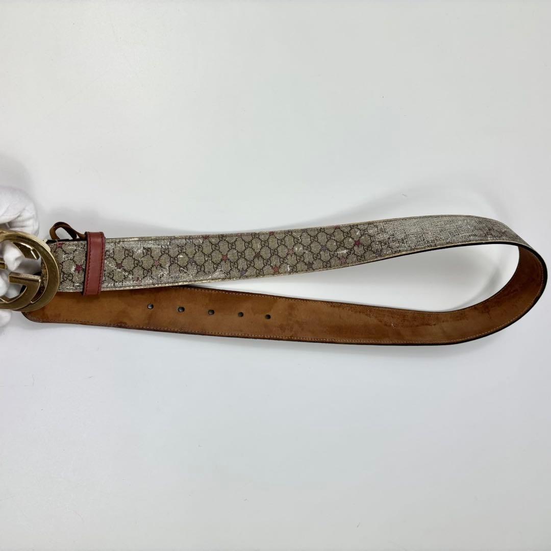GUCCI グッチ ベルト インターロッキング GGスプリーム
