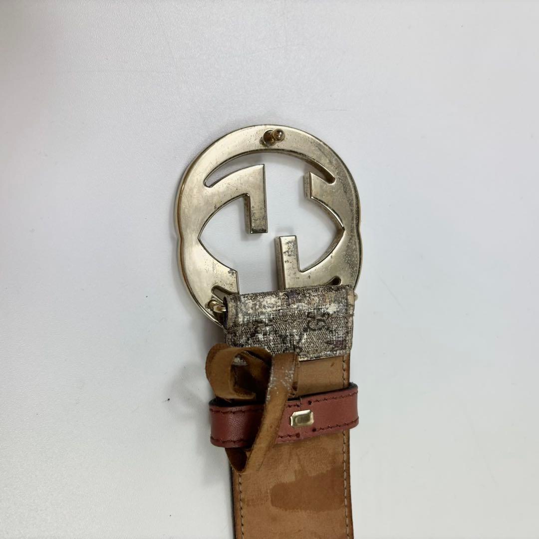 GUCCI グッチ ベルト インターロッキング GGスプリーム